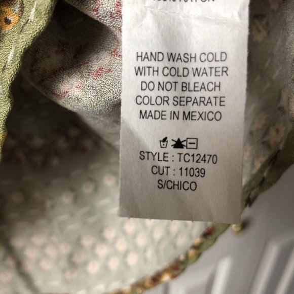 Ceo Femme Boho Blouse. Size M. New. - Picture 4 of 5